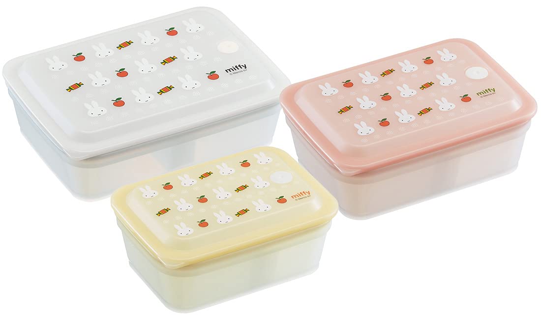 Skater 1-Tier Ag+ Antibacterial Bento Box 600ML Miffy Pas6Ag-A Soft Serving Option- Japan Figure Store - #1 Bring To You The Best Japanese Goods