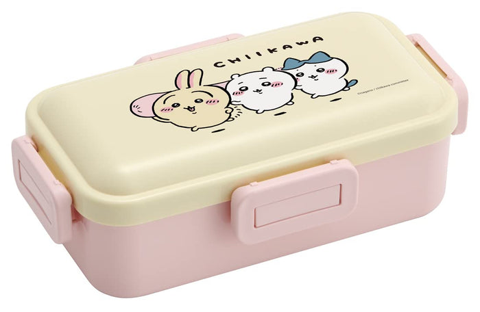 Skater Chiikawa Bento Box 530Ml with Antibacterial Dome Lid - Soft Fluffy Made in Japan for Women- Japan Figure Store - #1 Bring To You The Best Japanese Goods