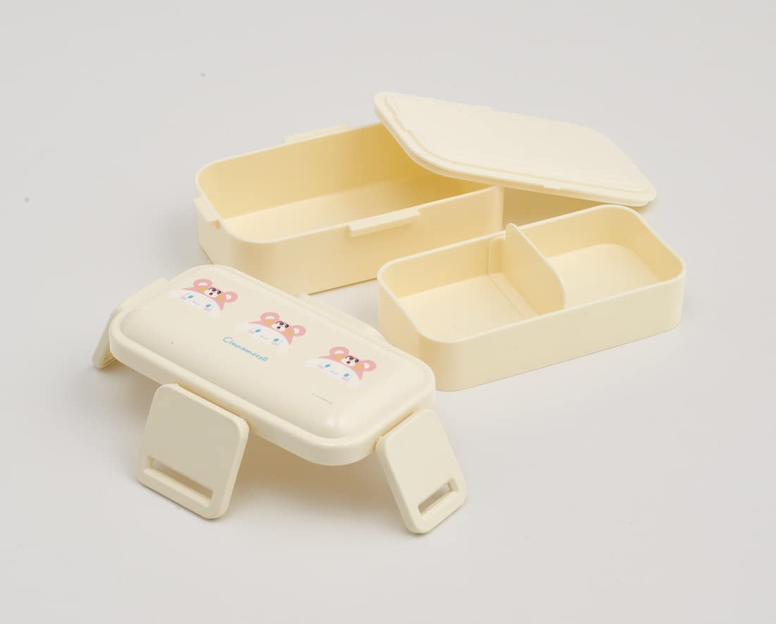 Skater Cinnamoroll Bento Box 600Ml 2-Tier Antibacterial Dome Lid Fluffy Serving Sanrio For Women - Made in Japan- Japan Figure Store - #1 Bring To You The Best Japanese Goods