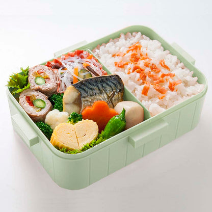 Skater Dull Green 650ml Bento Box for Women 4-Point Lock Made in Japan Yzfl7Ag-A- Japan Figure Store - #1 Bring To You The Best Japanese Goods