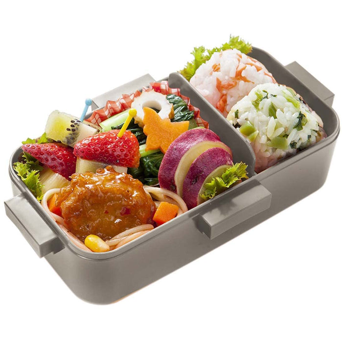 Skater Mauve Gray Bento Box 530ml Antibacterial with Dome Lid Made in Japan for Women- Japan Figure Store - #1 Bring To You The Best Japanese Goods