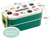 Skater Minecraft Explorer 600ml Bento Box - 2 Tier Antibacterial Made in Japan for Women- Japan Figure Store - #1 Bring To You The Best Japanese Goods