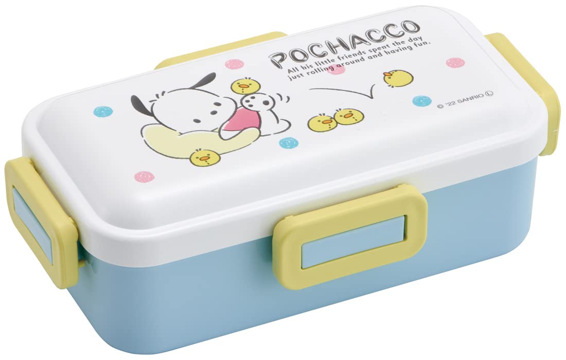Skater Pochacco Bento Box 530ml with Antibacterial Dome-Shaped Lid Made in Japan Ideal for Women- Japan Figure Store - #1 Bring To You The Best Japanese Goods