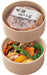 Skater 500ml 2-Tier Round Bento Box Pompon's Bear Design Antibacterial - Made in Japan- Japan Figure Store - #1 Bring To You The Best Japanese Goods