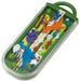 Skater Dinosaur Kids Trio Bento Set - Chopsticks Spoon & Fork 16.5cm- Japan Figure Store - #1 Bring To You The Best Japanese Goods