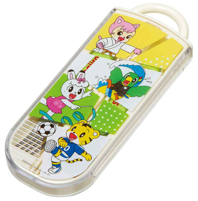 Skater Kids Trio Set - Bento Chopsticks Spoon Fork - Shimajiro Sports 16.5cm- Japan Figure Store - #1 Bring To You The Best Japanese Goods