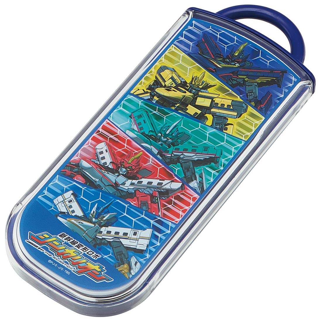 Skater Kids Bento Trio Set - 2019 Shinkalion Chopsticks Spoon & Fork 16.5cm Made in Japan- Japan Figure Store - #1 Bring To You The Best Japanese Goods