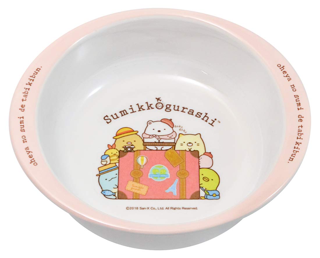 Skater Sumikko Gurashi Tabikibun Melamine Bowl 260ml M340- Japan Figure Store - #1 Bring To You The Best Japanese Goods