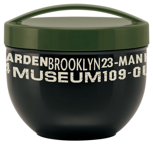 Skater Large 840Ml Donburi-Style Lunch Box Cafe Don Brooklyn Black For Men Made in Japan- Japan Figure Store - #1 Bring To You The Best Japanese Goods