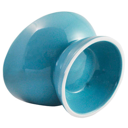 Skater Wide Ceramic Pet Food Bowl with Mat for Brachycephalic Dogs Mint- Japan Figure Store - #1 Bring To You The Best Japanese Goods