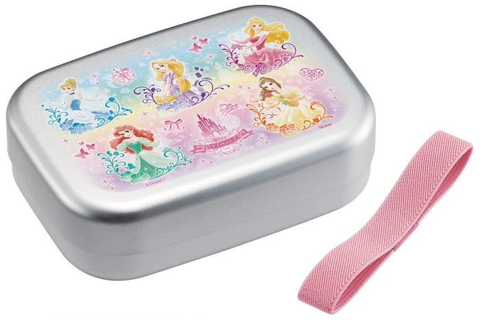 Skater Disney Princess Lunch Box 370ml Aluminum for Girls Made in Japan- Japan Figure Store - #1 Bring To You The Best Japanese Goods
