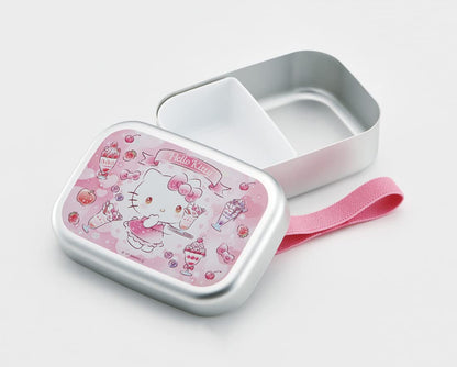 Skater Hello Kitty Girls' Aluminum Lunch Box 370ml - Sweets Sanrio Made in Japan- Japan Figure Store - #1 Bring To You The Best Japanese Goods