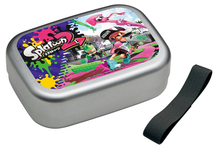 Skater Splatoon 2 Aluminum Lunch Box 370ml for Boys - Made in Japan- Japan Figure Store - #1 Bring To You The Best Japanese Goods
