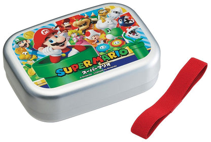 Skater Super Mario Boys 370ml Aluminum Lunch Box for Children - Made in Japan- Japan Figure Store - #1 Bring To You The Best Japanese Goods