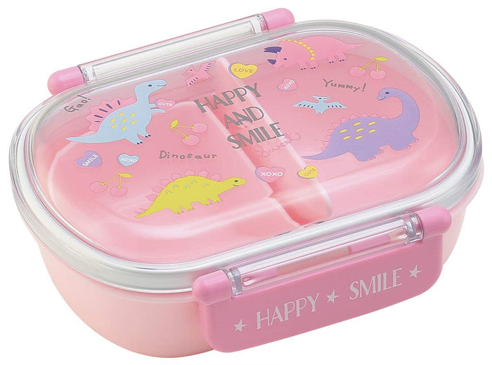 Skater Girls Antibacterial 360ml Lunch Box Happy & Smile Fluffy Made in Japan - Qaf2Baag-A- Japan Figure Store - #1 Bring To You The Best Japanese Goods