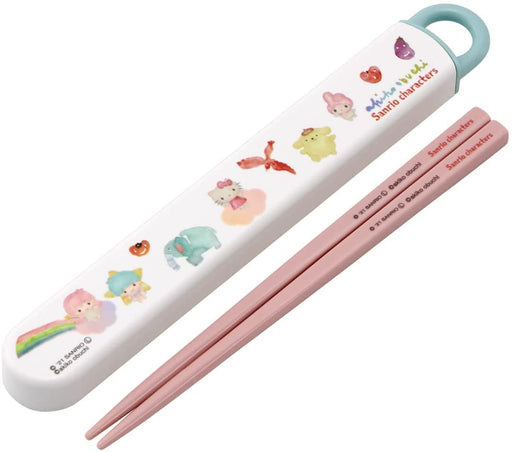 Skater Children's Antibacterial Slide Chopstick Set with Sanrio Characters Made in Japan- Japan Figure Store - #1 Bring To You The Best Japanese Goods