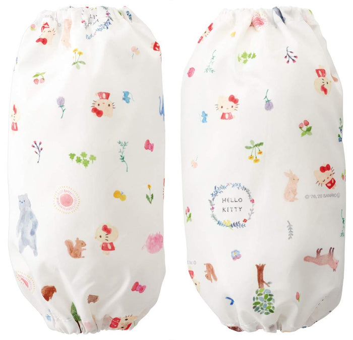 Skater Hello Kitty Forest Friend Children's Arm Covers Stain Prevention Sleeve Set of 2 19cm Sanrio- Japan Figure Store - #1 Bring To You The Best Japanese Goods