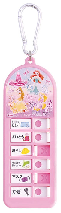 Skater Disney Princess Lost Item Checker for Children's Belongings 22 Chek1-A- Japan Figure Store - #1 Bring To You The Best Japanese Goods