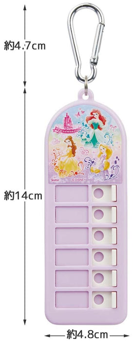 Skater Disney Princess 23 Lost Item Checker for Children's Belongings Chek1-A- Japan Figure Store - #1 Bring To You The Best Japanese Goods