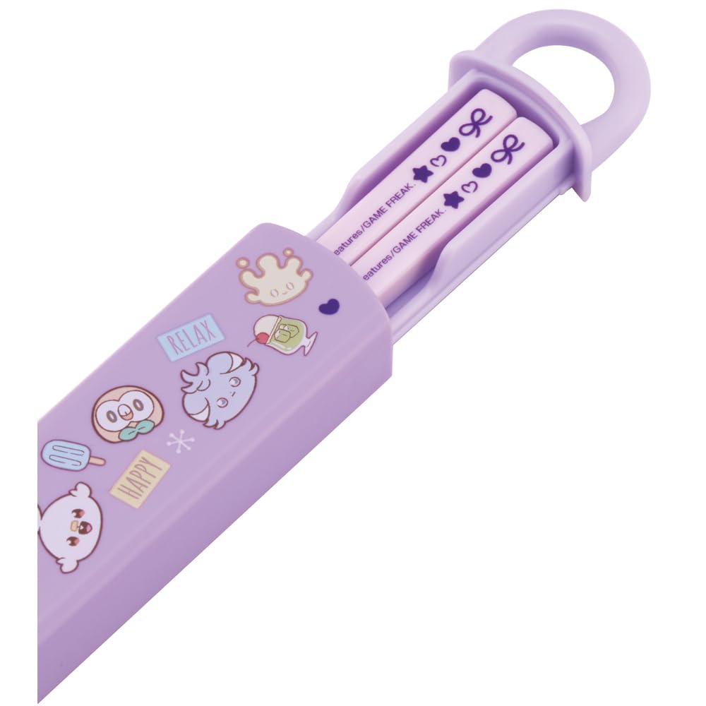 Skater Pokemon Chopsticks Set 16.5cm with Case for Kids Antibacterial Japan- Japan Figure Store - #1 Bring To You The Best Japanese Goods
