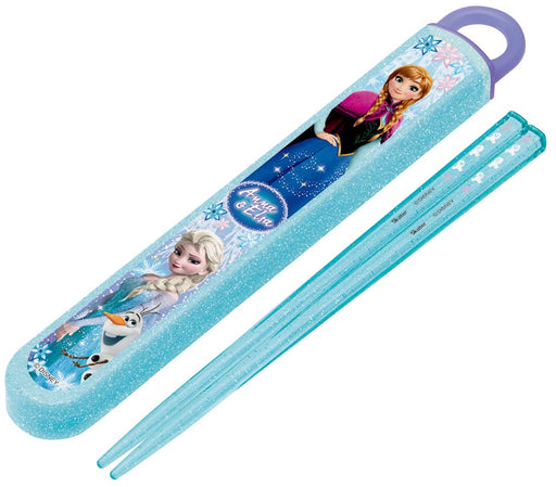 Skater Disney Frozen 19 Children's Chopsticks and Case Set - Made in Japan ABS2AM- Japan Figure Store - #1 Bring To You The Best Japanese Goods