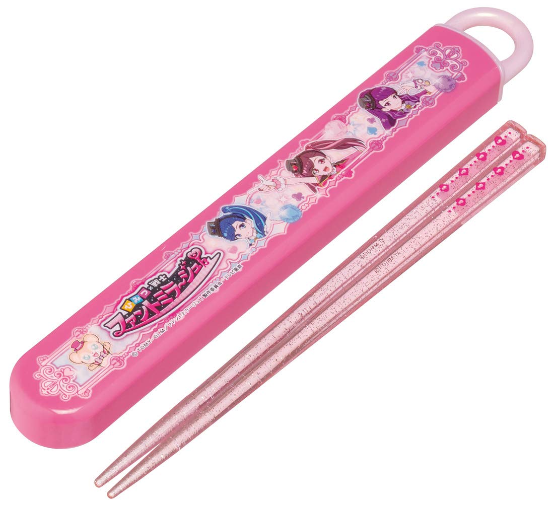 Skater Secret X Warrior Phantomirage Children's 16.5cm Chopsticks and Case Set Made in Japan ABS2AM- Japan Figure Store - #1 Bring To You The Best Japanese Goods