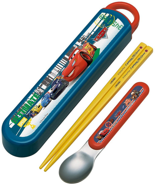 Skater Disney Cars Children's Spoon & Chopsticks Set - Made in Japan- Japan Figure Store - #1 Bring To You The Best Japanese Goods