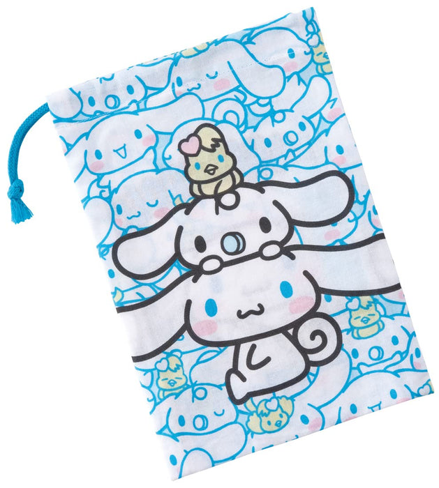 Skater Cinnamoroll Children's Cup Bag 21 x 15 cm Ushirou Shiro Sanrio Japan Made- Japan Figure Store - #1 Bring To You The Best Japanese Goods