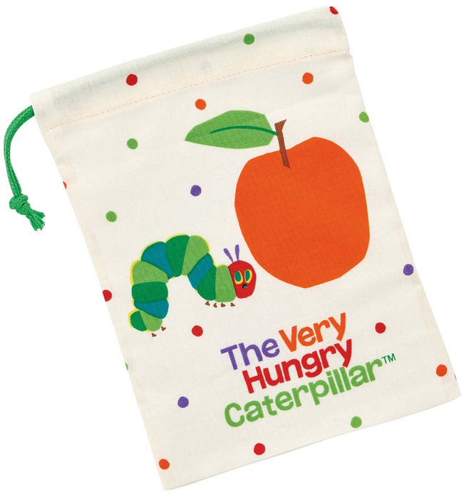 Skater Kids Cup Bag The Very Hungry Caterpillar 21x15cm Made in Japan- Japan Figure Store - #1 Bring To You The Best Japanese Goods