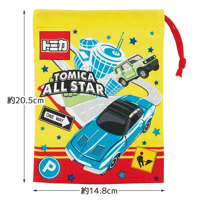 Skater Tomica 21 Kids' Cup Bag 21x15cm Made in Japan - Skater Brand- Japan Figure Store - #1 Bring To You The Best Japanese Goods