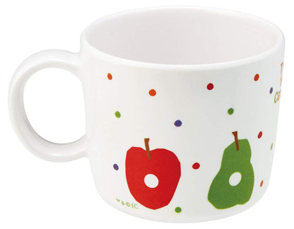 Skater Very Hungry Caterpillar Fruit Melamine Children's Mug 230ml - M310-A- Japan Figure Store - #1 Bring To You The Best Japanese Goods
