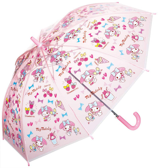 Skater Kids Long Umbrella My Melody Sanrio Design 55cm Vinyl UBV3 Model- Japan Figure Store - #1 Bring To You The Best Japanese Goods