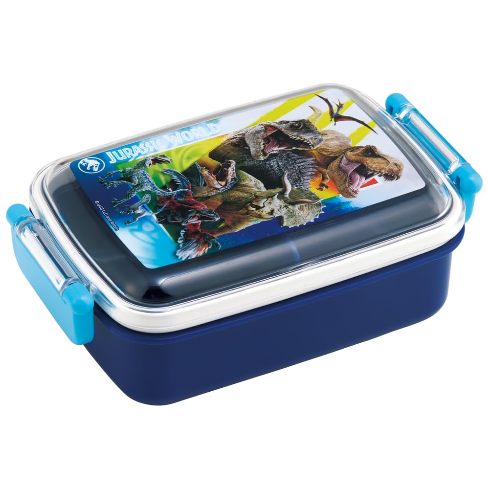 Skater Jurassic World 24 Children's Antibacterial 450ml Lunch Box 1-Tier Made in Japan- Japan Figure Store - #1 Bring To You The Best Japanese Goods