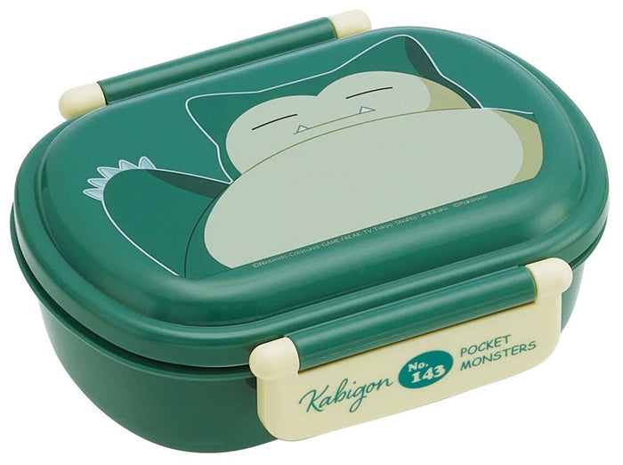 Skater Pokemon Snorlax Kids Lunch Box 360ml Made in Japan Antibacterial Boys- Japan Figure Store - #1 Bring To You The Best Japanese Goods
