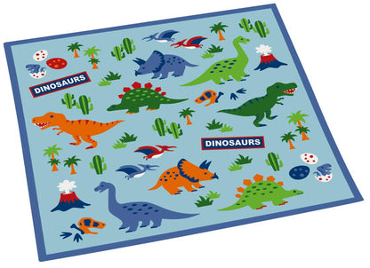 Skater Brand - Dinosaur Themed Children's Lunch Box Cloth 43x43cm Made in Japan- Japan Figure Store - #1 Bring To You The Best Japanese Goods