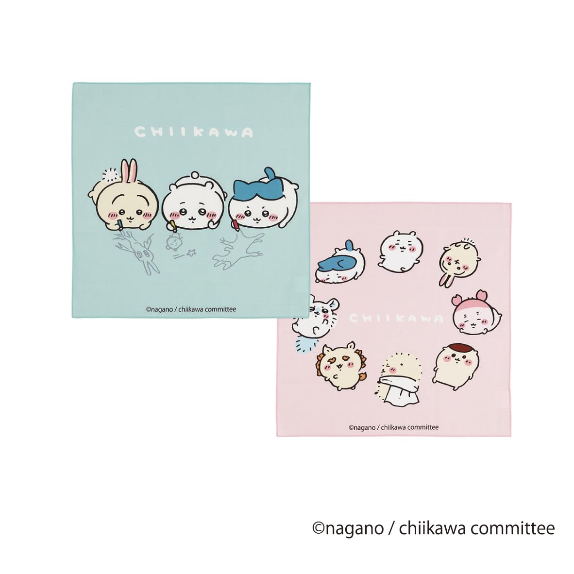 Skater Children's Cloth Lunch Box Set of 2 Chiikawa KB4WN-A Collection- Japan Figure Store - #1 Bring To You The Best Japanese Goods