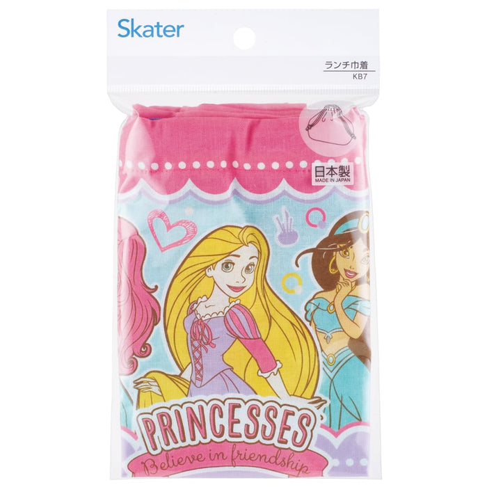 Skater Disney Princess Lunch Box Drawstring Bag for Kids Made in Japan- Japan Figure Store - #1 Bring To You The Best Japanese Goods