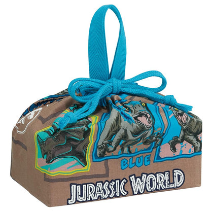 Skater Jurassic World Children's Lunch Box with Drawstring Bag Made in Japan- Japan Figure Store - #1 Bring To You The Best Japanese Goods