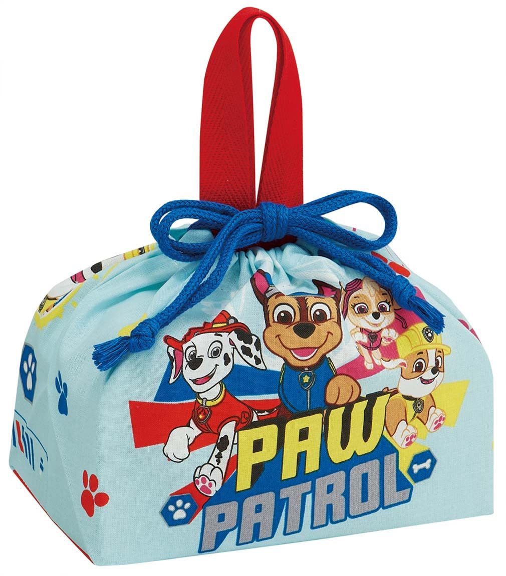 Skater Paw Patrol Kids Lunch Box Drawstring Bag Made in Japan KB7-A- Japan Figure Store - #1 Bring To You The Best Japanese Goods