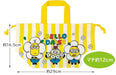 Skater Kids Lunch Box Bag with Gusset Minion 24 Made in Japan Boys Girls- Japan Figure Store - #1 Bring To You The Best Japanese Goods