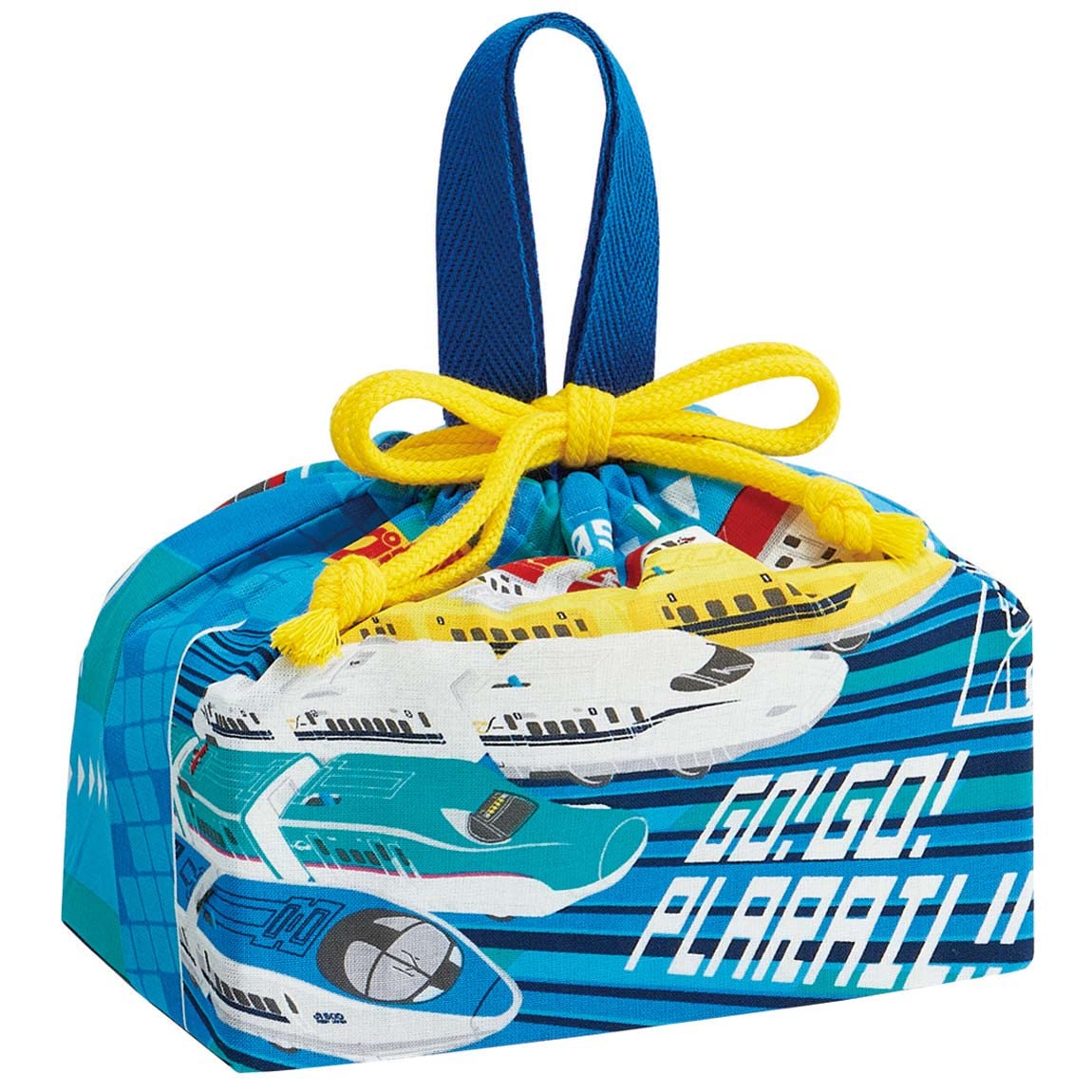 Skater KB7-A Plarail 22 Lunch Box and Drawstring Bag for Boys - Made in Japan- Japan Figure Store - #1 Bring To You The Best Japanese Goods