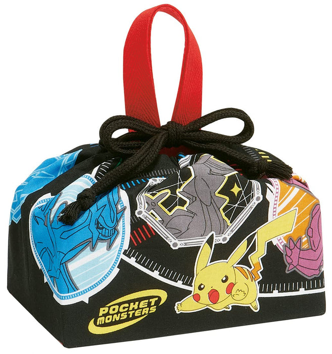 Skater Boys Pokemon 22 Lunch Box and Drawstring Gusset Bag Set Made in Japan KB7-A- Japan Figure Store - #1 Bring To You The Best Japanese Goods