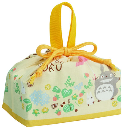 Skater Totoro Children's Lunch Box Bag with Gusset KB7-A Walking Path Made in Japan- Japan Figure Store - #1 Bring To You The Best Japanese Goods