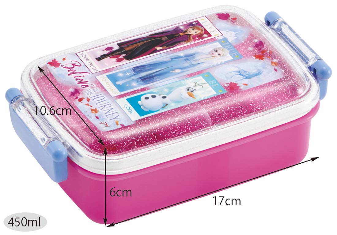 Skater Disney Frozen 2 Children's 450ml Lunch Box - Rbf3An Model- Japan Figure Store - #1 Bring To You The Best Japanese Goods