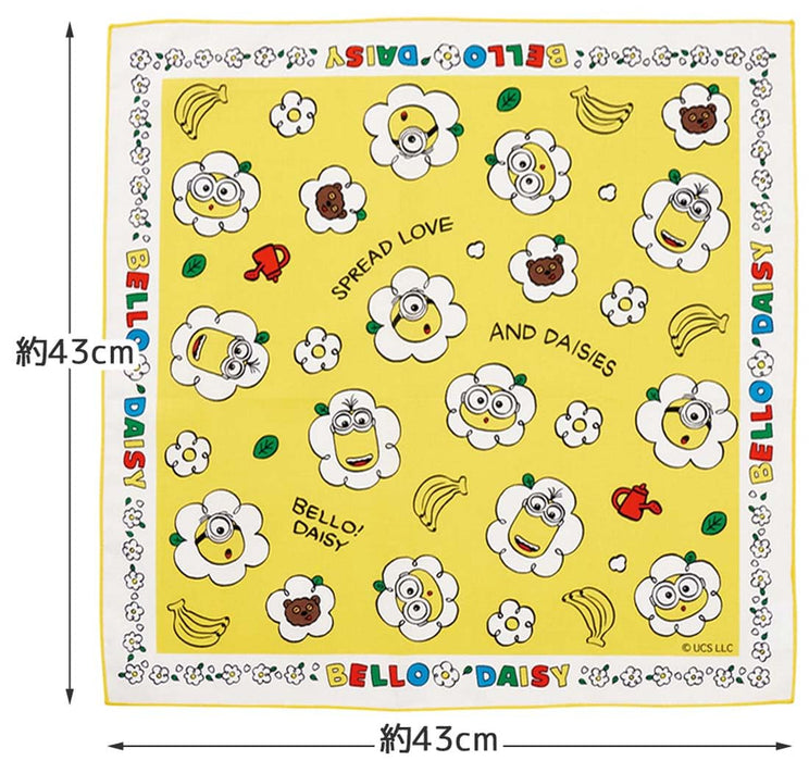 Skater Kids Lunch Box Cloth 43x43cm Minion Design Made in Japan- Japan Figure Store - #1 Bring To You The Best Japanese Goods
