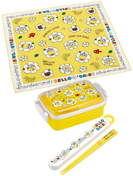 Skater Kids Lunch Box Cloth 43x43cm Minion Design Made in Japan- Japan Figure Store - #1 Bring To You The Best Japanese Goods