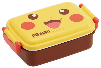 Skater Pikachu Pokemon Kids Lunch Box 450ml Capacity - Children's Meal Container- Japan Figure Store - #1 Bring To You The Best Japanese Goods
