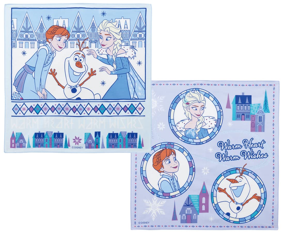 Skater Disney Frozen Kids Lunch Cloth Set 23-Inch Pack of 2- Japan Figure Store - #1 Bring To You The Best Japanese Goods