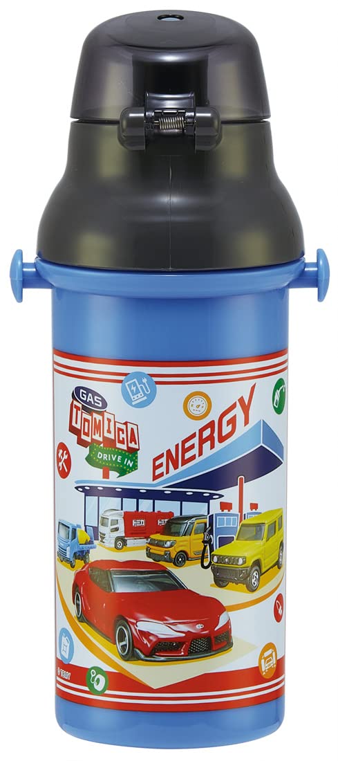 Skater 480ml Ag+ Antibacterial Tomica 22 Boys Plastic Water Bottle - Made in Japan- Japan Figure Store - #1 Bring To You The Best Japanese Goods