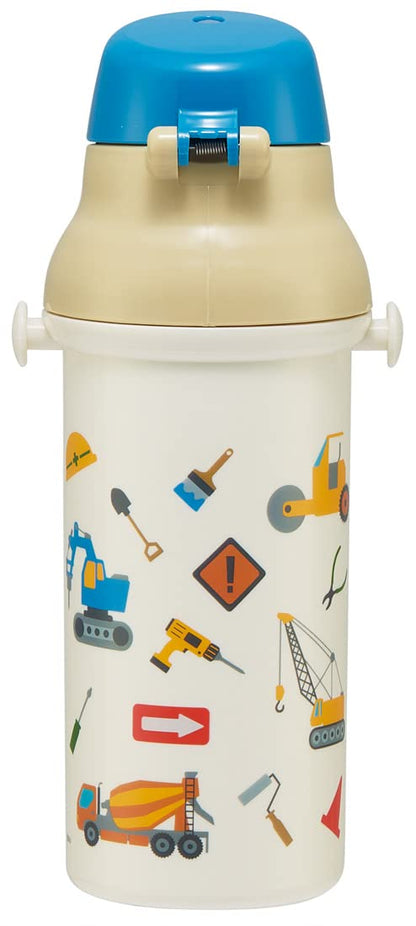 Skater Kids 480ml Antibacterial Water Bottle Japan-Made Car Design for Boys- Japan Figure Store - #1 Bring To You The Best Japanese Goods